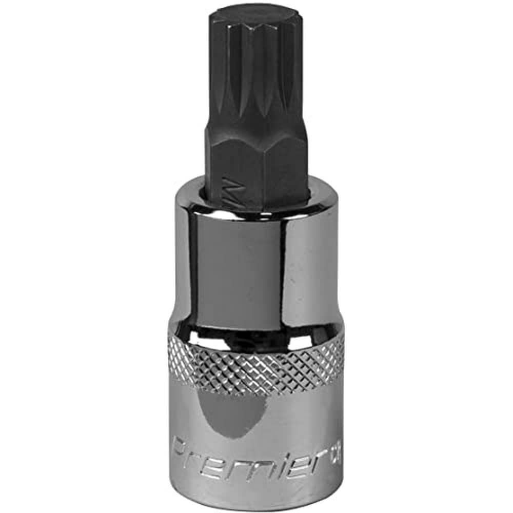 Sealey M12 1/2" Sq Drive Spline Socket Bit - SBS016