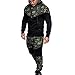Men Sport Coat,Todaies Men's Autumn Winter Camouflage Sweatshirt+Pants Sets Sports Suit Tracksuit