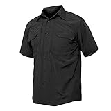 TACVASEN Men’s Outdoor Summer Button Hiking Quick Dry Short Sleeve Shirt