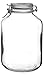 Bormioli Rocco Fido Glass Canning Jar Italian - 5 Liter