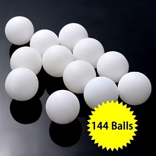 Cherry Queen Practice Ping Pong BallsPack of 144 BallsTable Tennis Bee Ball Cainval Game