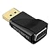 VicTsing Gold-Plated DisplayPort (DP) to VGA(Male to Female) Converter/Adapter Supporting AMD Eyefinity Muti-Display Technology for PC, Laptop, Desktop, Notebook,or Other Devices-Black