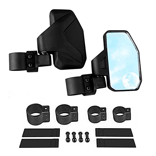 Chupacabra Offroad Rear View/Side UTV Mirrors with SPOT Mirror High