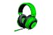 Razer Kraken Pro V2: Lightweight Aluminum Headband - Retractable Mic - In-Line Remote - Gaming Headset Works with PC, PS4, Xbox One, Switch, & Mobile Devices - Green primary