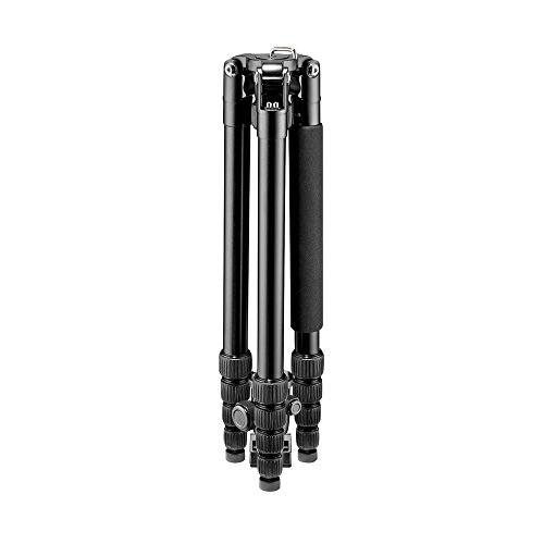 Manfrotto Element Traveller Small Aluminum Tripod - 5-Section, Ball Head, Compact For Travel, Holds 8.8 Lbs