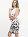 Floerns Women's Sleeveless Floral Work Party Cocktail Bodycon Dress