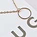 Aukmla Gold Layered Necklace Pendant Jewelry with 3 Layers for Women and Girls