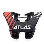 Atlas Tyke Brace Youth Kid Neck Brace Hashtag Orange Motocross MX Protection