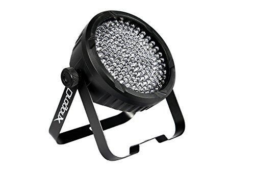 DragonX 177 LEDs Slim Par DJ Lights- RGB Amber Can 64 LED Stage Lighting uplight- DMX512 controlled Stage Wash Light