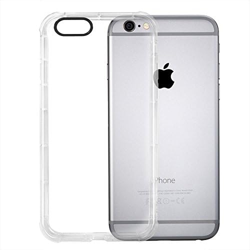 Clear iPhone 6 6S Case ShockProof Clear Bumper iPhone 6 6S Case Transparent Silicone Phone Case for iPhone 6 Case, Bumper iPhone 6S Case