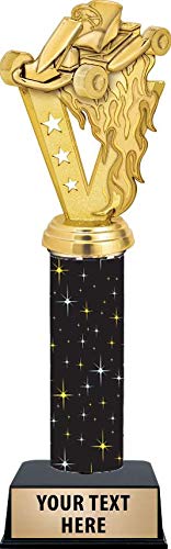 Go Kart Trophy, 11" Go Karting Trophies, Custom Racing Awards