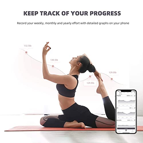 Body Fat Scale, Posture Smart BMI Scale Digital Bathroom Health Weight