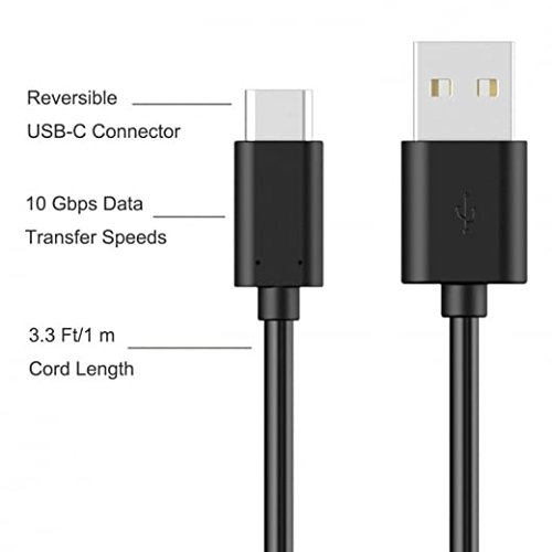 Replacement Compatible Apple TV 4th Generation USB C Sync/Transfer/Reset/Restore/Data/Charger Cable by Mastercables