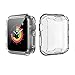 5 Pack Screen Protector Case Compatible with Apple Watch Series 3 42mm, Haojavo Soft Plated TPU Full Protective iWatch Case Cover for Apple Watch Series 3/2/1 42mm Accessories