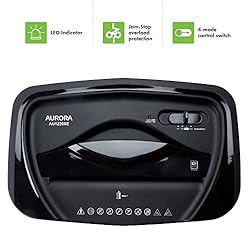 Aurora 12-Sheet Crosscut Paper and Credit Card