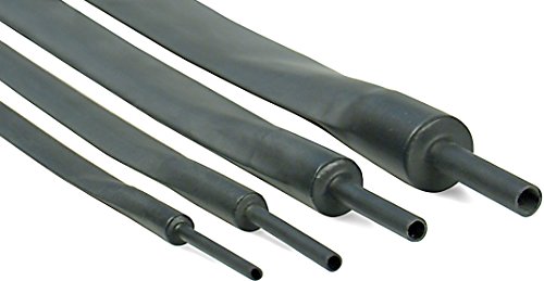 Design Engineering 010836 Hi-Temp 9/ 12/ 18/ 24mm x 2' each Heat Shrink Tubing Kit for Wires and Cables