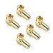 Cable Matters 5-Pack Gold Plated Right Angle F-Type Coaxial RG6 Adapter primary