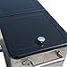 Tenive 80-Quart Stainless Steel Patio Cooler Portable Ice Cooler Cart Rolling Party Drink Entertaining Outdoor Cooler Cart - Silver