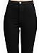 Vibrant Women’s Denim Skinny Jeans – Super Stretch High Waisted Classic Casual Slim Fit Pants VP88 Black 11