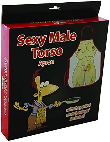 Naked Man Apron with 3D Willy & Balls