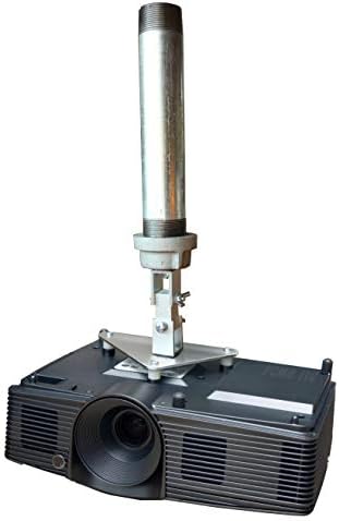 PCMD, LLC. Projector Ceiling Mount Compatible with Optoma GT5500+ X319UST ZH300UW ZH400UST ZH400USTi with NPT Adapter
