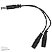 Voodoo Lab Cable 2.1mm Output Splitter Adaptor Male-Female/Female