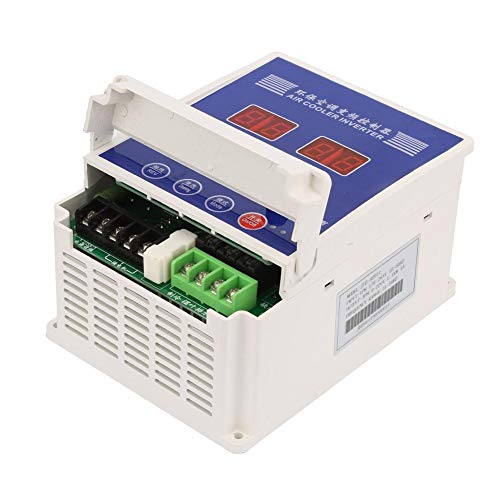 VFD Adjustable-Frequency Drive,AC220V VFD Variable Frequency Drive Motor Speed Controller with Remote Control for Air Cooler(1.1KW) - Thumbnail 3