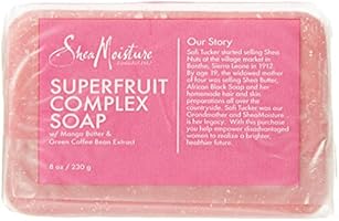 shea moisture superfruit complex bar soap
