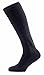 SEALSKINZ Unisex Waterproof Cold Weather Knee Length Sock, Black/Anthracite, One Size