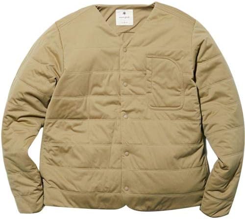 Amazon Co Jp スノーピーク メンズ レディース Flexible Insulated Cardigan ベージュ Sw au001 L 服 ファッション小物
