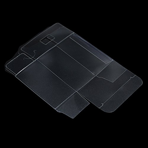 Multiple Usage Clear Plastic Retail PVC Packaging Boxes for Wedding Party Birthday Favor Transparent Cube Jewellery Decorative Accessories Take Out Container (100, 2.0x2.0x1.2 inch)