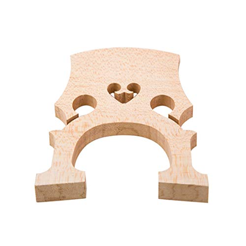Baynne 1PC Exquisite Wood Cello Bridge 4/4 Full Size French Style for Cello Strings Musical Parts/Accessory - Thumbnail 5