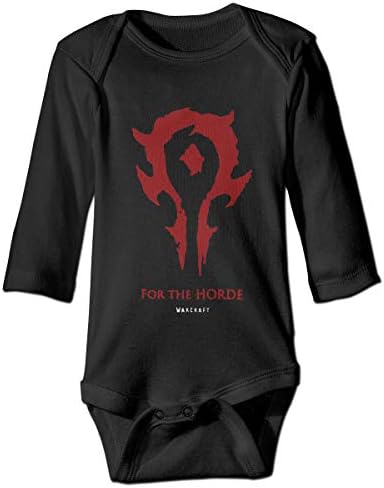 TrikahanStore Baby Boys Girls Jumpsuits for The Horde Warcraft Rompers Excellent Shirts