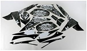 FLU Design F-60304 Black/White Graffiti Design for Suzuki