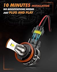 SEALIGHT H11 H8 H16 LED Fog Light Bulbs or