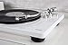 Denon DP-400 (White) Semi-Automatic Analog Turntable with Speed Auto Sensor | Specially Designed Curved Tonearm | Supports 33 1/3. 45, 78 RPM (Vintage) Speeds | Modern Looks, Superior Audiothumb 2