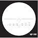 NightForce NF Benchrest Rifle Scope, 12-42x56mm, 30 mm Tube, Second Focal Plane, Illuminated C104
