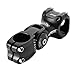 Trenztek 0-60 Degree 90 mm Adjustable Bicycle Handlebar Extender MTB Bike Stem Riser Head Up Raiser Size 1 inch (25.4 mm)