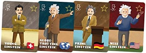 Genius 12001 - Albert Einstein His Amazing Life and Incomparable Science Board Game - For 2-4 Players Age 14 and Over with a Playing Time of 15-30 Minutes - Learn Chemistry and Physics - Image 5