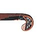 Carbon Tech Composite Field Hockey Stick NARANJA Outdoor Multi Curve - 75% Carbon - 5% Aramid - 20% fiber Glass (36.5 Inches Length)