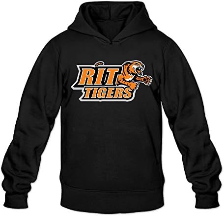 Fennessy Men's Hooded Sweatshirt University Seal Series Black