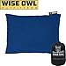 Wise Owl Outfitters Camping Pillow – Memory Foam Travel Pillow for Airplane Sleeping, Hiking, Backpacking & Outdoor Use - Small & Portable for Adults, Car, Camp & Tent