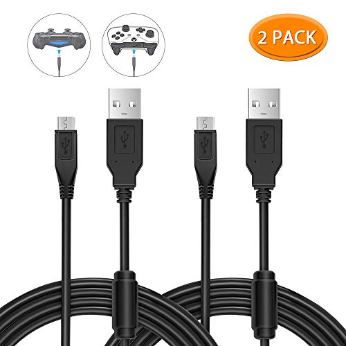 image for 6amLifestyle PS4 Controller Charging Cable, Charge and Play, 2 Pack 10