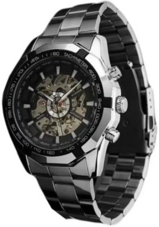 Addic Analogue Men's Watch (Black Dial Grey Colored Strap)
