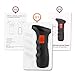 Breathalyzer, Vandora Portable Digital Breath Alcohol Tester LED Screen With 5 Mouthpieces for Home Use (Black)