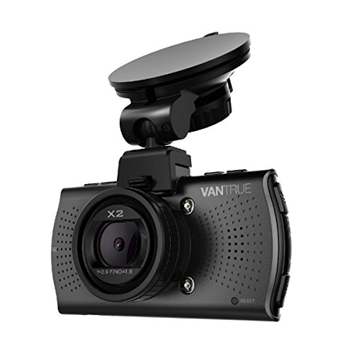 Vantrue X2 2.5K Dash Cam Super HD 1440p 2560x1440 170Â° Wide Angle Car Dashboard Camera Video Recorder with Parking Mode, Super Night Vision, Motion Detection, G-Sensor, Loop Recording, HDR