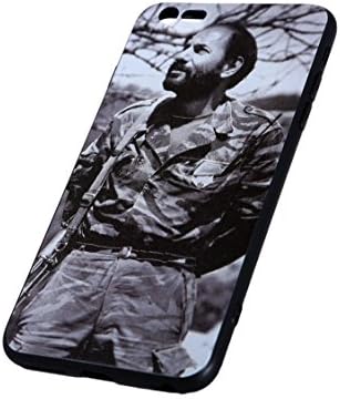 iPhone case 6 plus 6s plus TPU Protective Anti-scratch Cover Silicone 5.5 inch (Color Ink on Black Case)