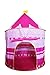 Princess Castle Tent | Indoor & Outdoor | Your Kids Will Enjoy This Foldable Toy with Carry Bag, Pink