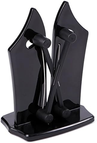 Drizom Knife Sharpener for Straight and Serrated Knives, Sharpens Dull Knives Quickly, Safe and Easy to Use