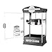 6075 Great Northern Black Big Bambino Table Top Retro Machine Popcorn Popper, 4 oz